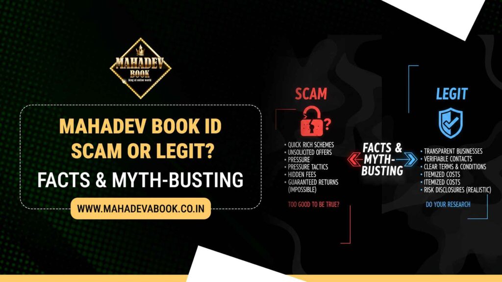 Mahadev Book ID Scam or Legit? Facts & Myth-Busting