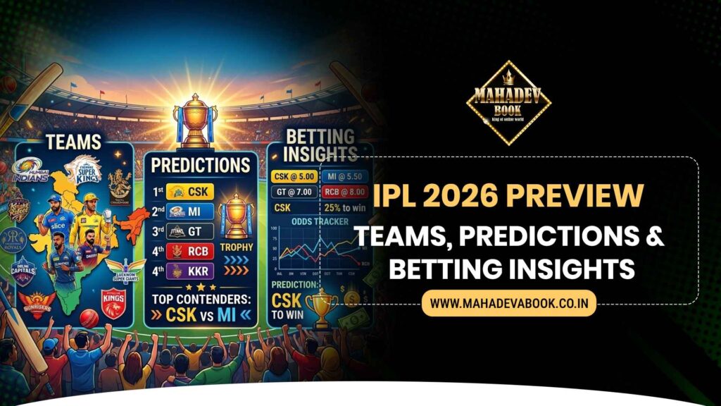IPL 2026 Preview: Teams, Predictions & Betting Insights | Mahadev Book Guide