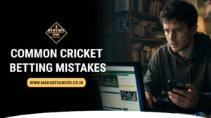 Cricket betting mistakes concept showing wrong decisions, losses, and betting errors