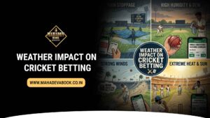 The cricket match is was affected by weather conditions that showed clouds, rain, as well as pitch analysis